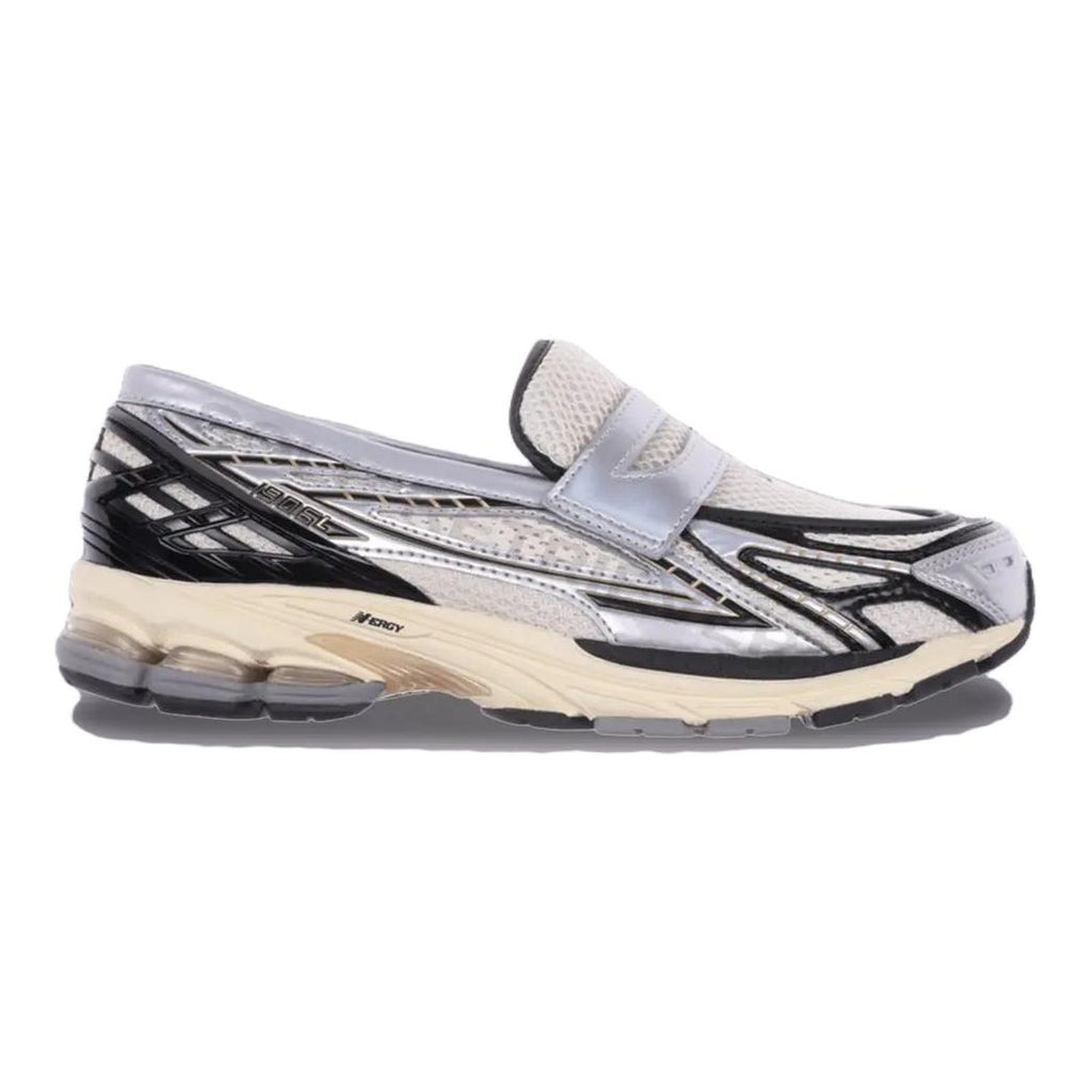 New Balance 1906L Silver Metallic Unisex Loafers - Silver/Black