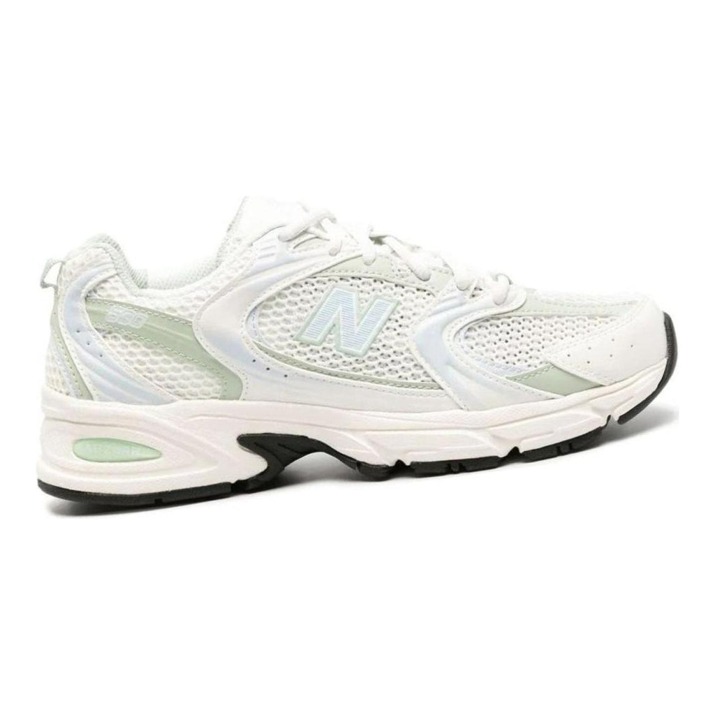 New Balance 530 Unisex Cushioned Lifestyle Running Shoes – White/Green