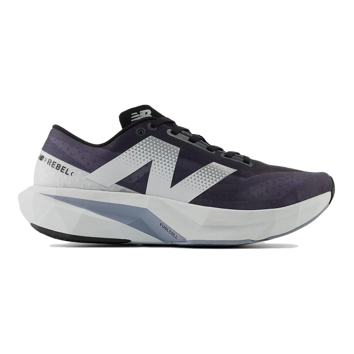 New Balance FuelCell Rebel v4 Unisex Lightweight Running Shoes – Graphite/White
