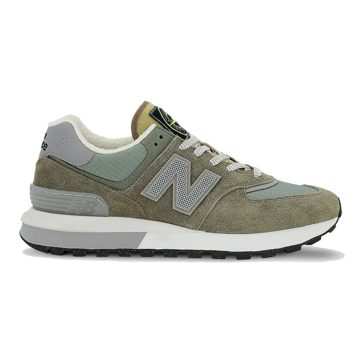 Stone Island x New Balance 574 Unisex Sneakers - Grey/Brown
