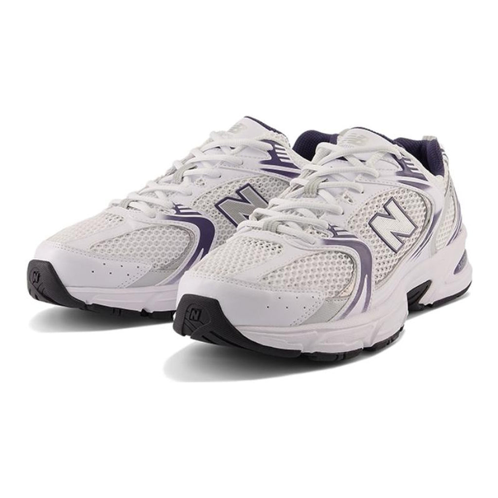 New Balance 530 Unisex Mid-Top Retro Lifestyle Sneakers – White/Grey