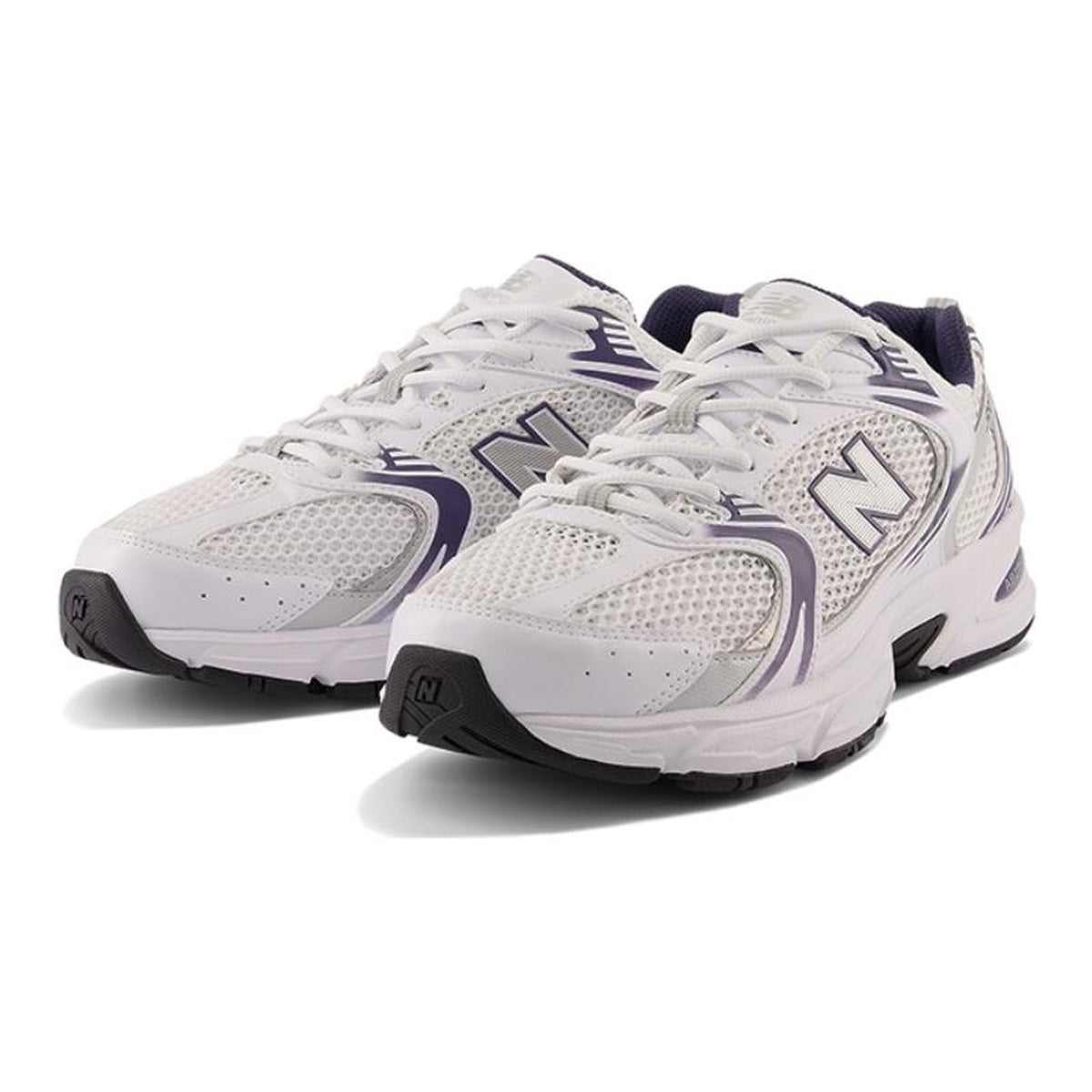 New Balance 530 Unisex Mid-Top Retro Lifestyle Sneakers – White/Grey