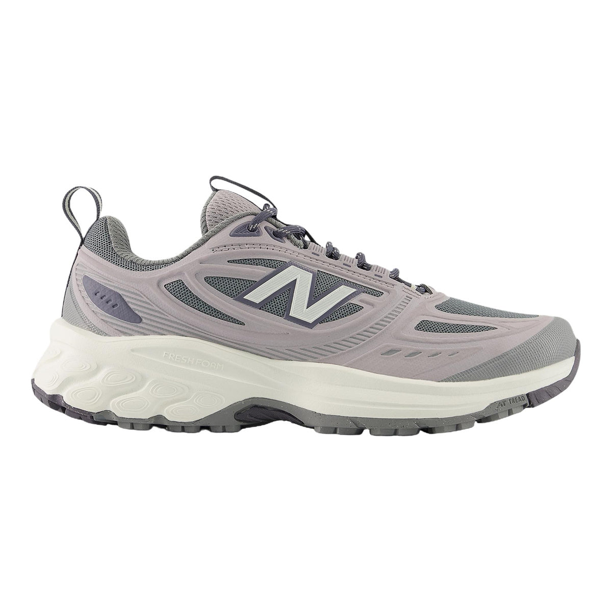 New Balance 410v9 Unisex Mesh Trail Running Shoes – Lilac Grey/Sea Salt