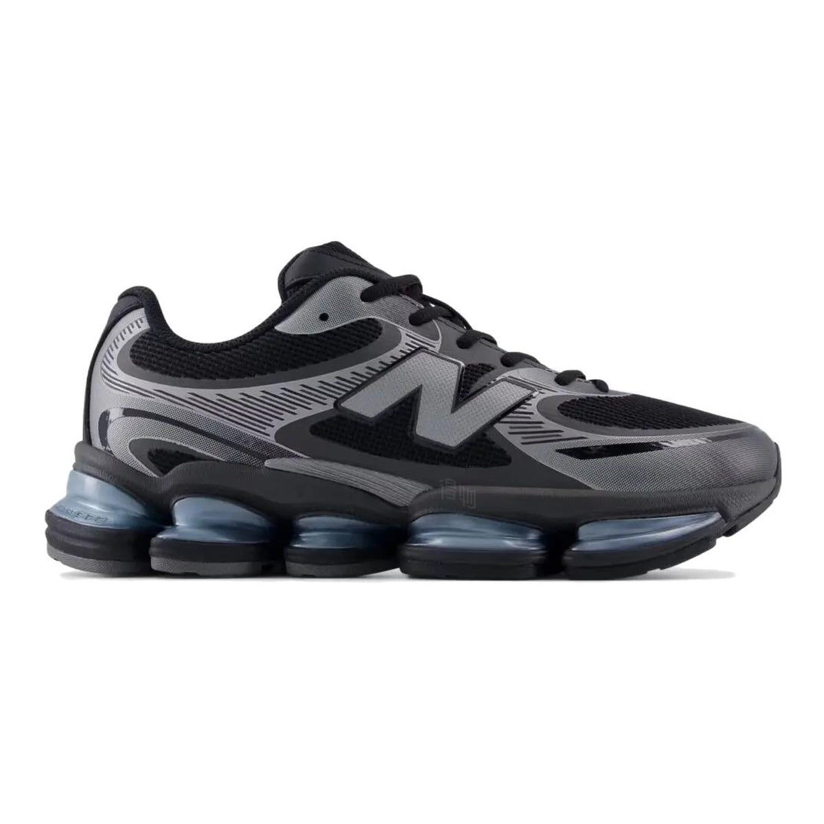 New Balance ABZORB 2000 Unisex Mesh Lifestyle Running Sneakers – Black/Gunmetal