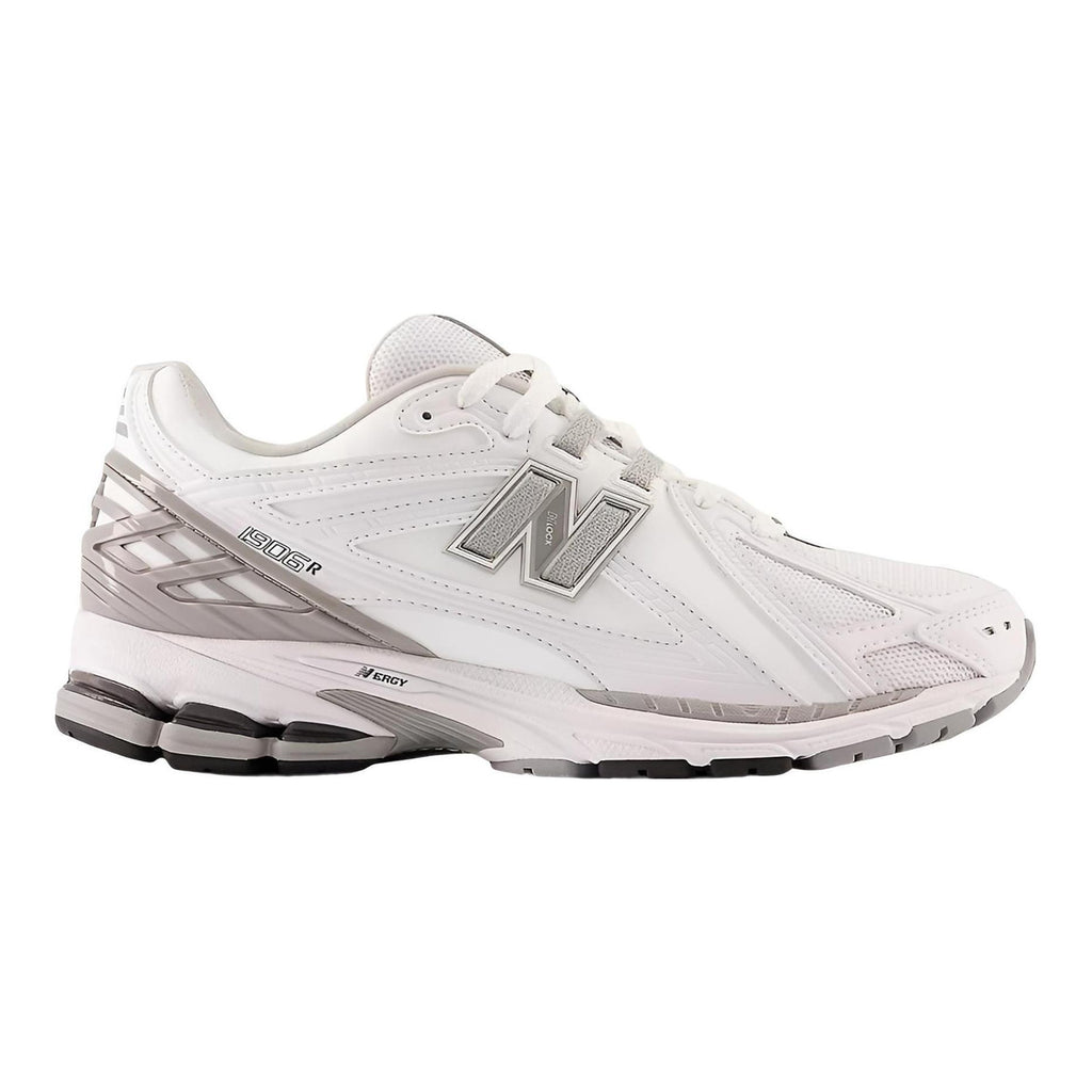 New Balance 1906R Unisex Mesh Lifestyle Running Sneakers – White/Silver