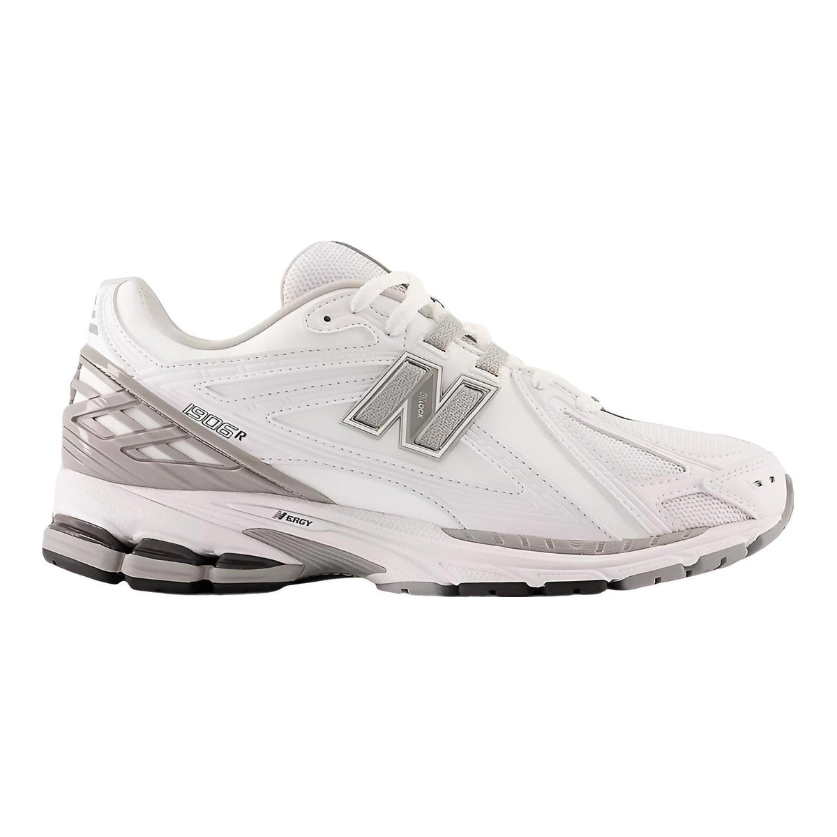New Balance 1906R Unisex Mesh Lifestyle Running Sneakers – White/Silver