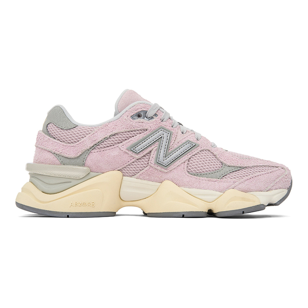 New Balance 9060 Unisex Chunky Suede Lifestyle Sneakers – Pink/Grey