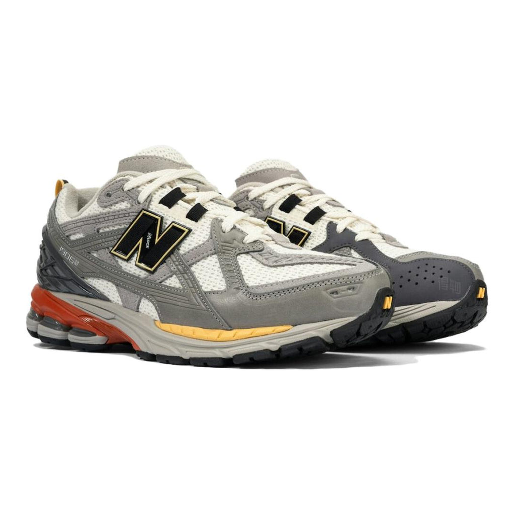 The Whitaker Group x New Balance 1906U Unisex Running Shoes - Beige/Grey/Orange