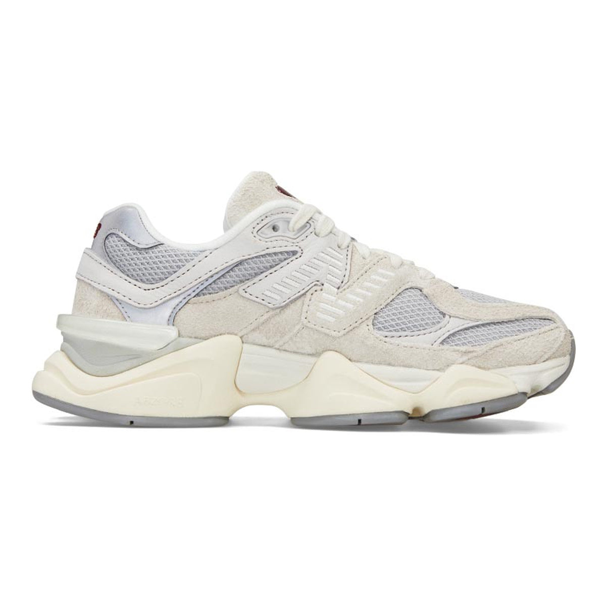 New Balance 9060 Unisex Chunky Suede Lifestyle Sneakers – Cream/Grey