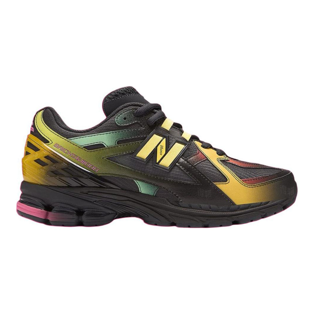 Bricks & Wood x New Balance 1906U Unisex Running Shoes - Black