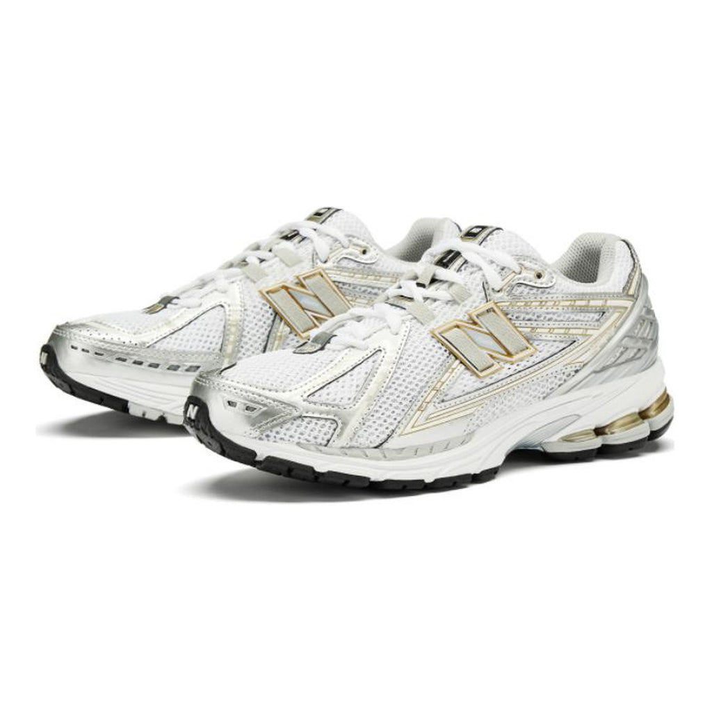 New Balance 1906R Unisex Mesh Lifestyle Running Sneakers – White/Gold Metallic