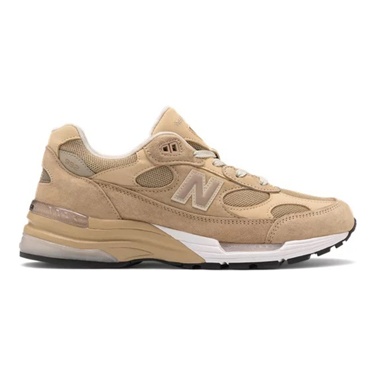 New Balance 992 Unisex Suede Lifestyle Sneakers – Tan
