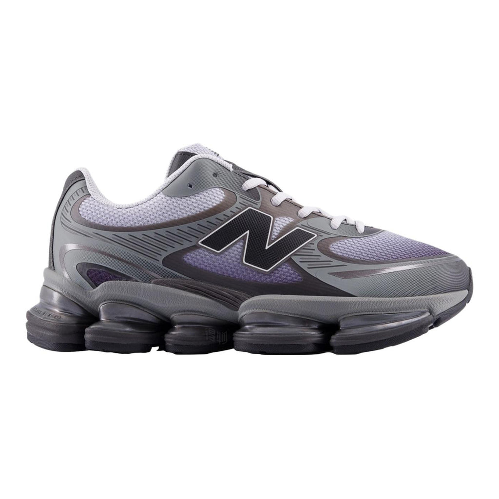 New Balance ABZORB 2000 Unisex Mesh Lifestyle Running Sneakers – Steel/Iridescent Violet
