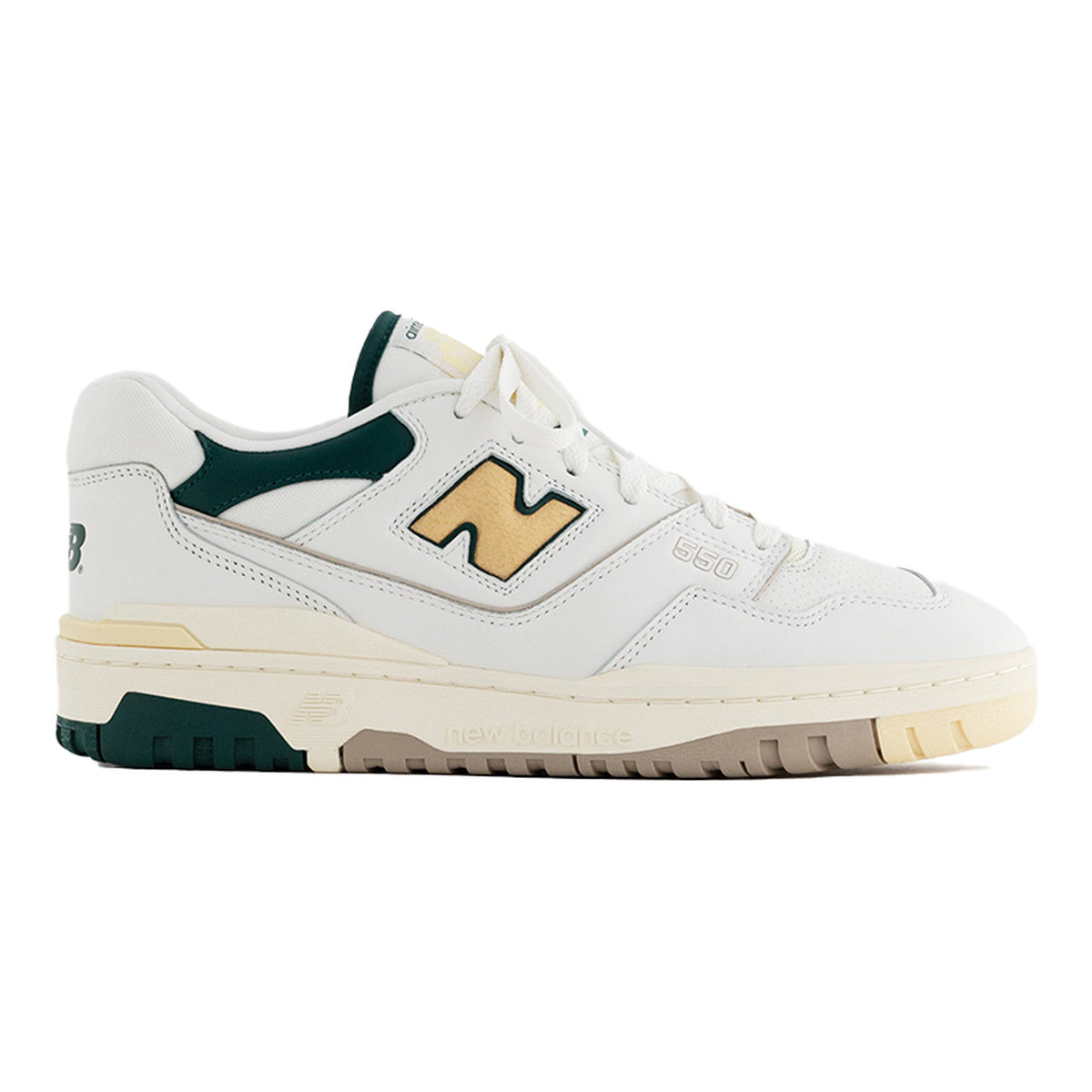 Aimé Leon Dore x New Balance 550 Unisex Shoes - White/Yellow/Green