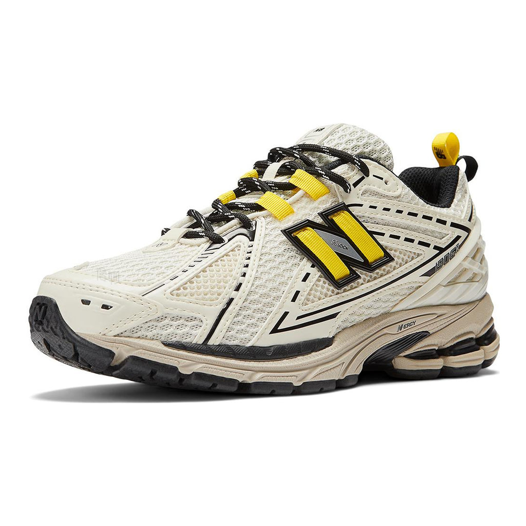 GANNI x New Balance 1906R Unisex Mesh Lifestyle Running Sneakers – Grey/White