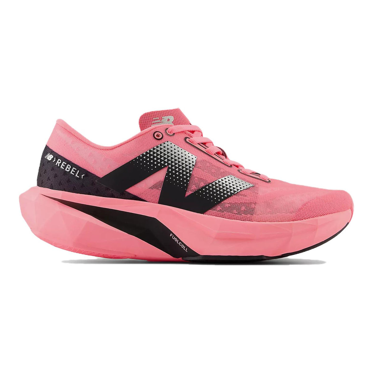 New Balance FuelCell Rebel v4 Unisex Lightweight Running Shoes – Guava/Black