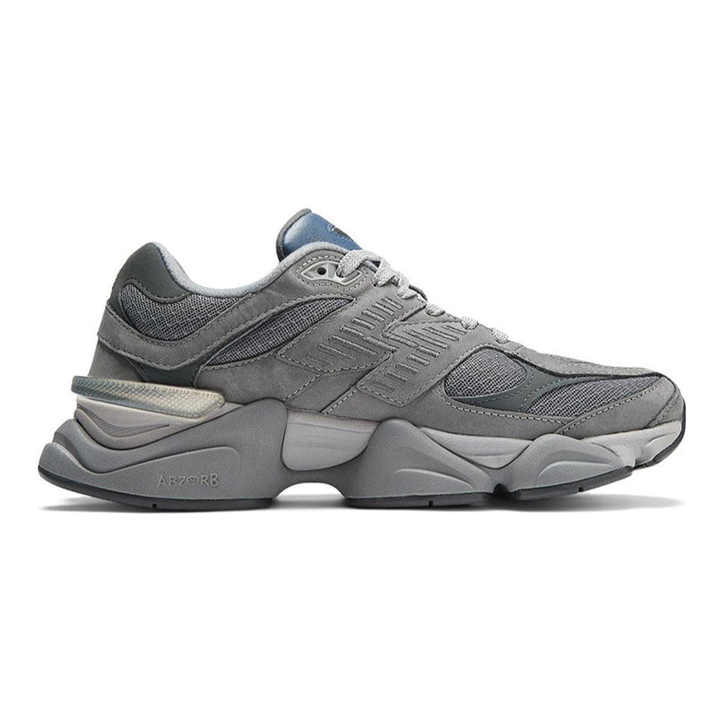 New Balance 9060 Unisex Chunky Suede Lifestyle Sneakers – Charcoal/Navy