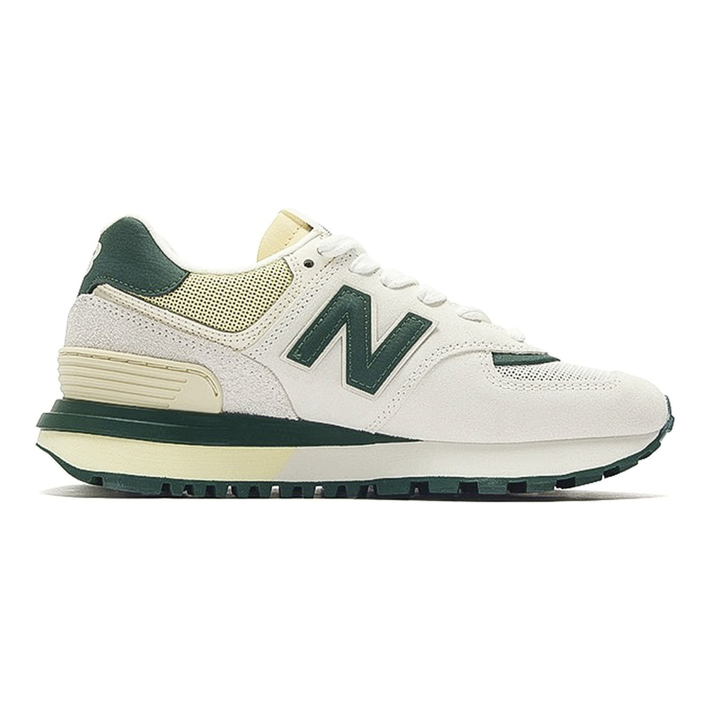 New Balance 574 Legacy Unisex Running Shoes - Grey/Green