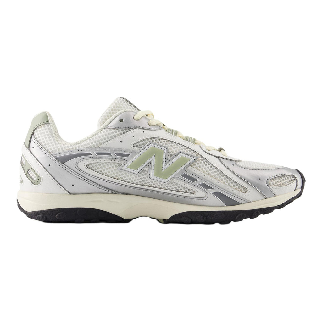 New Balance 204L Unisex Mesh Lifestyle Sneakers – Silver/Sea Salt/Sage
