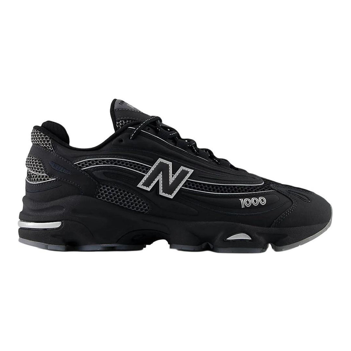 New Balance 1000 LNY Black White Black Unisex Running Shoes - Black
