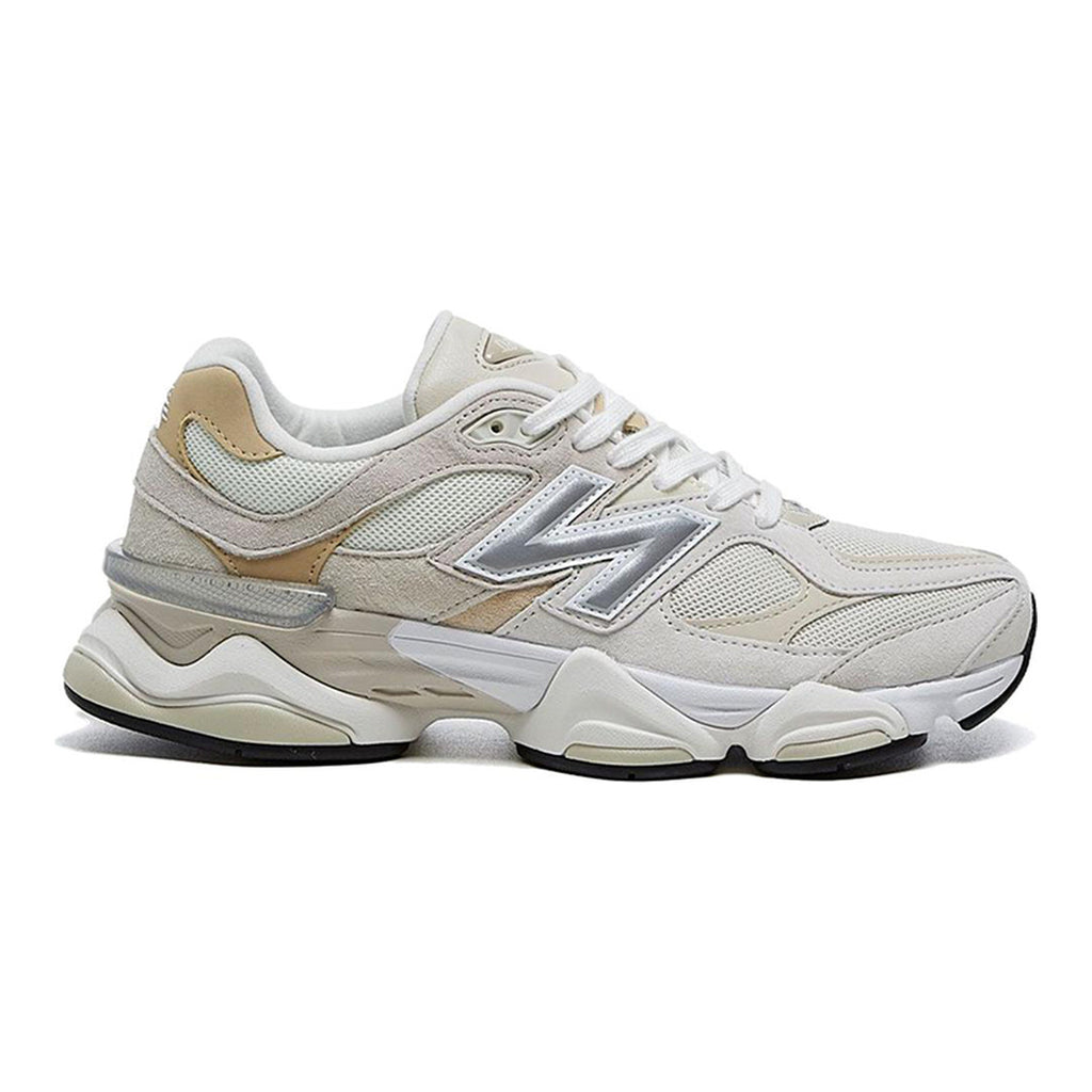 New Balance 9060 Unisex Chunky Suede Lifestyle Sneakers – Off White/Sand