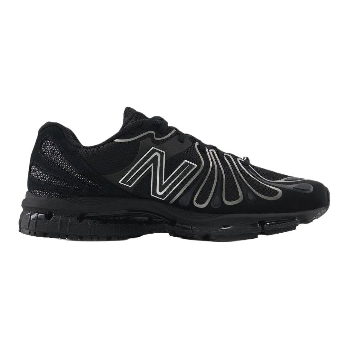 New Balance 1890 Unisex Mesh Lifestyle Running Sneakers – Black/Silver