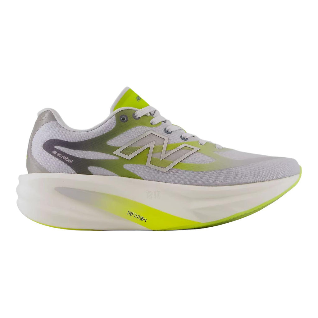 New Balance SuperComp Rebel V1 Unisex Running Shoes - Light Grey/Yellow