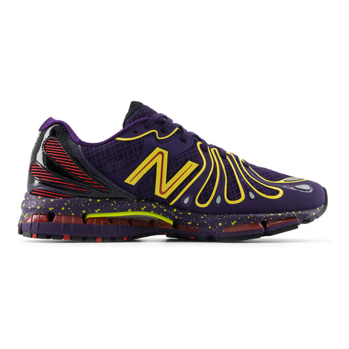 New Balance 1890 Butterfly Unisex Mesh Lifestyle Running Sneakers – Deep Purple/Yellow