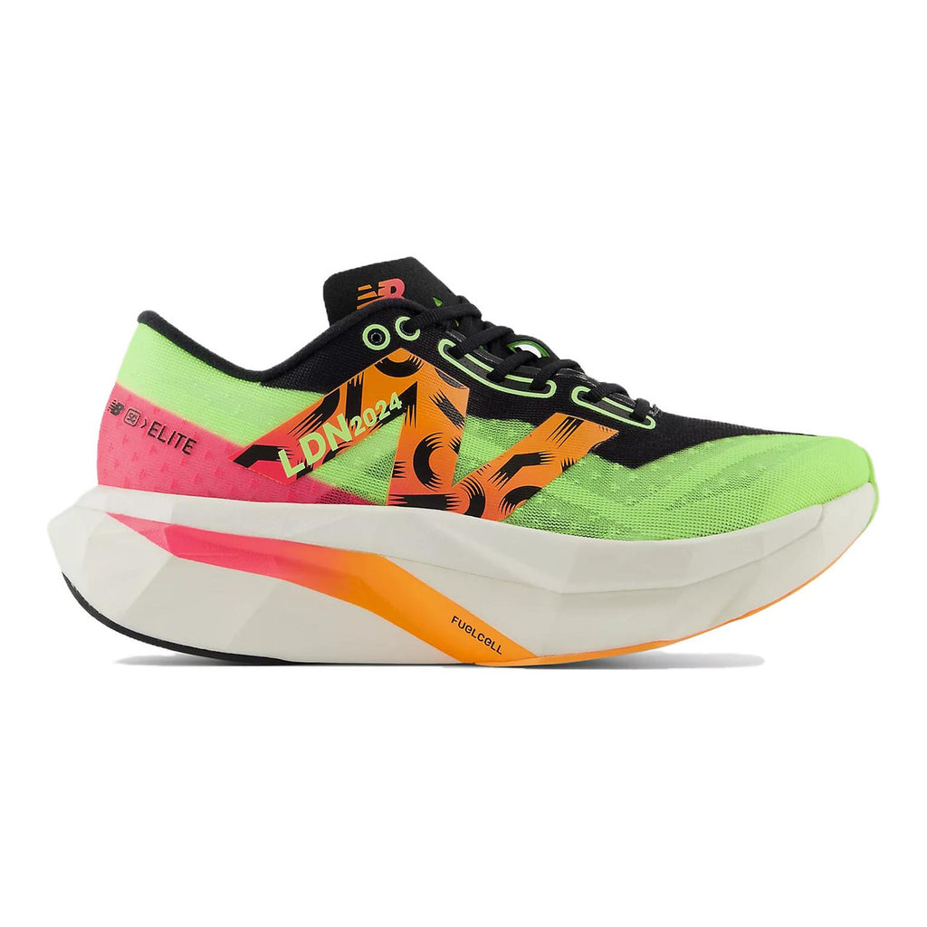 New Balance FuelCell SuperComp Elite v4 London Unisex Carbon Plate Racing Shoes – Neon Green/Pink