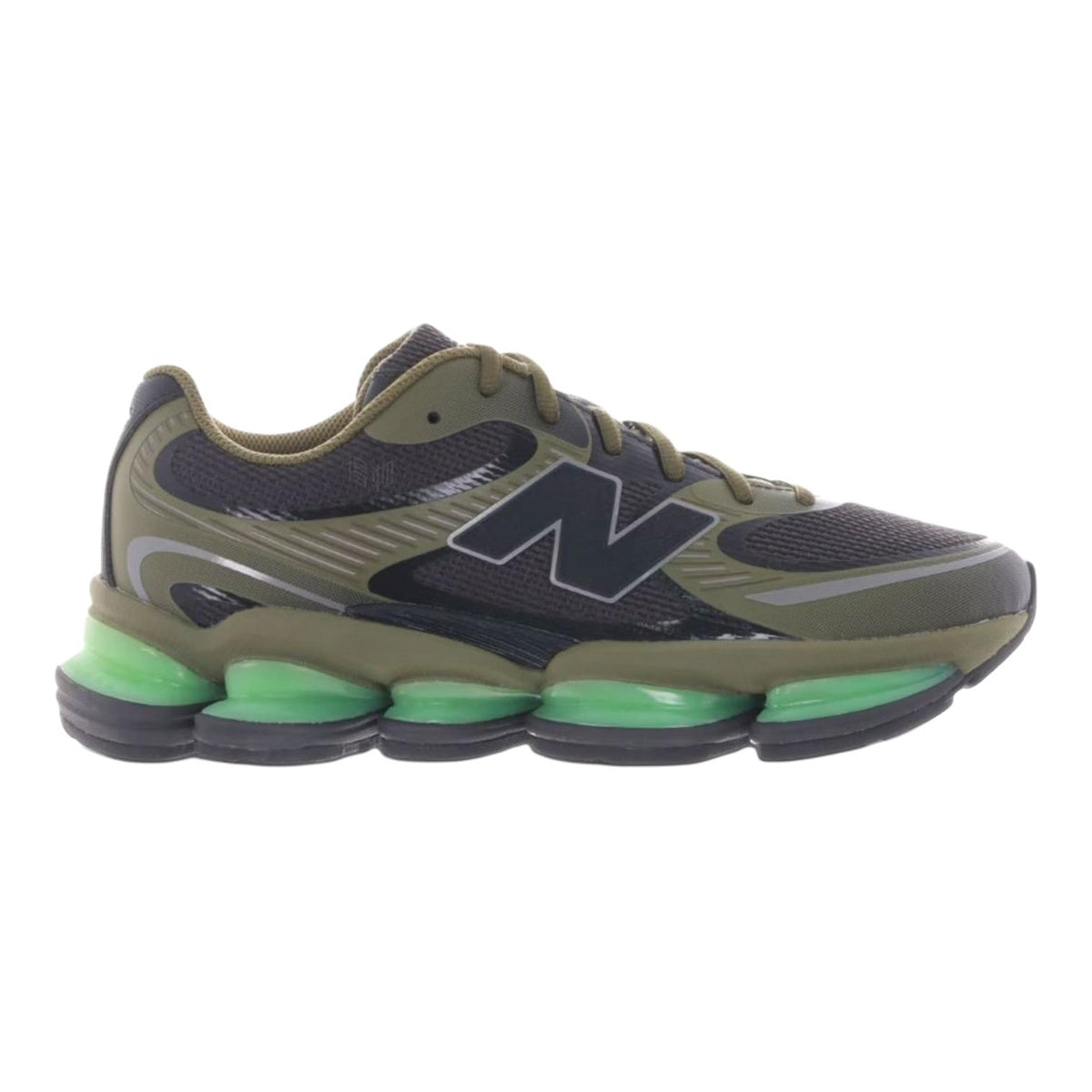 New Balance ABZORB 2000 Unisex Mesh Lifestyle Running Sneakers – Olive/Mint