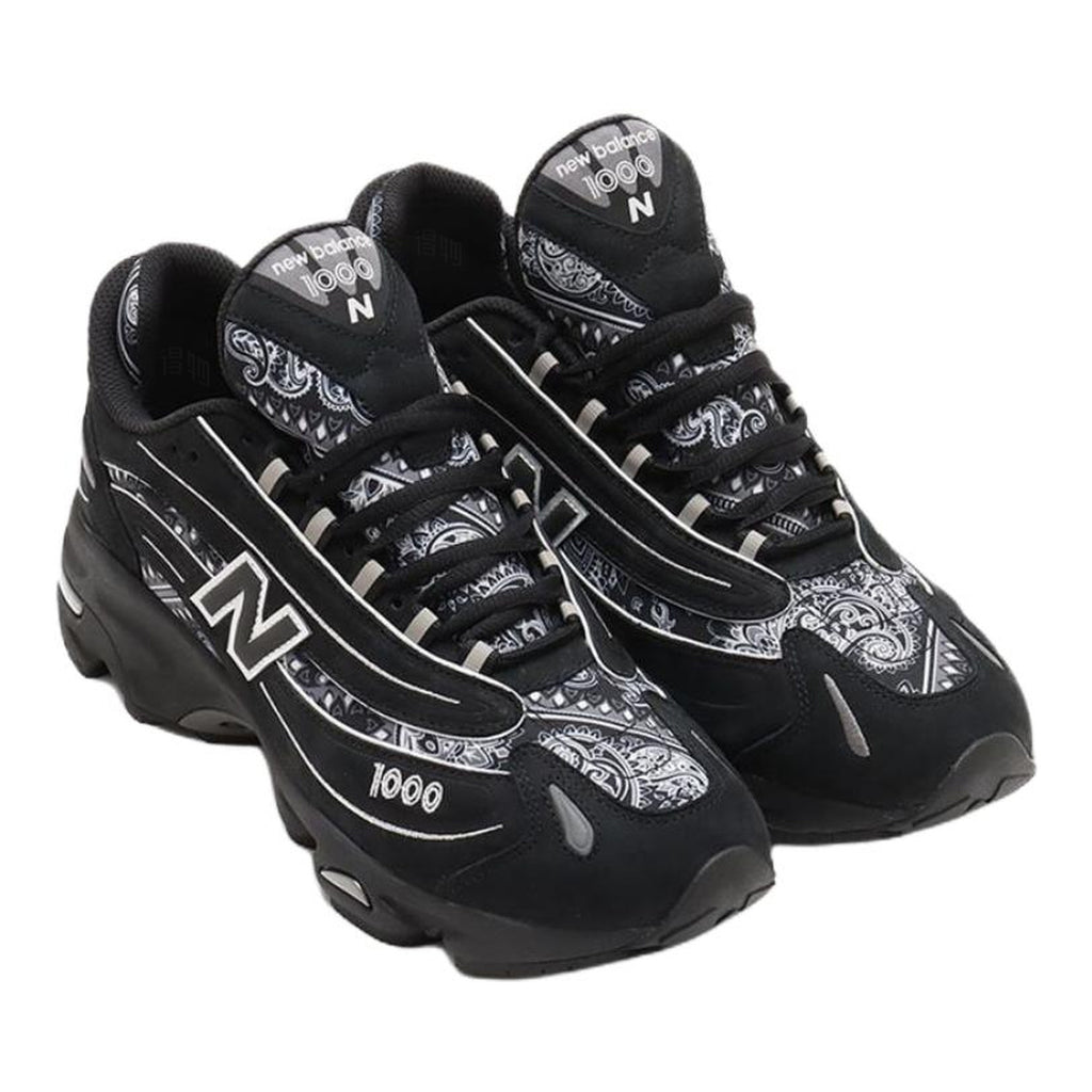 atmos x New Balance 1000 Bādhnū Men's Lifestyle Sneakers - Black/White