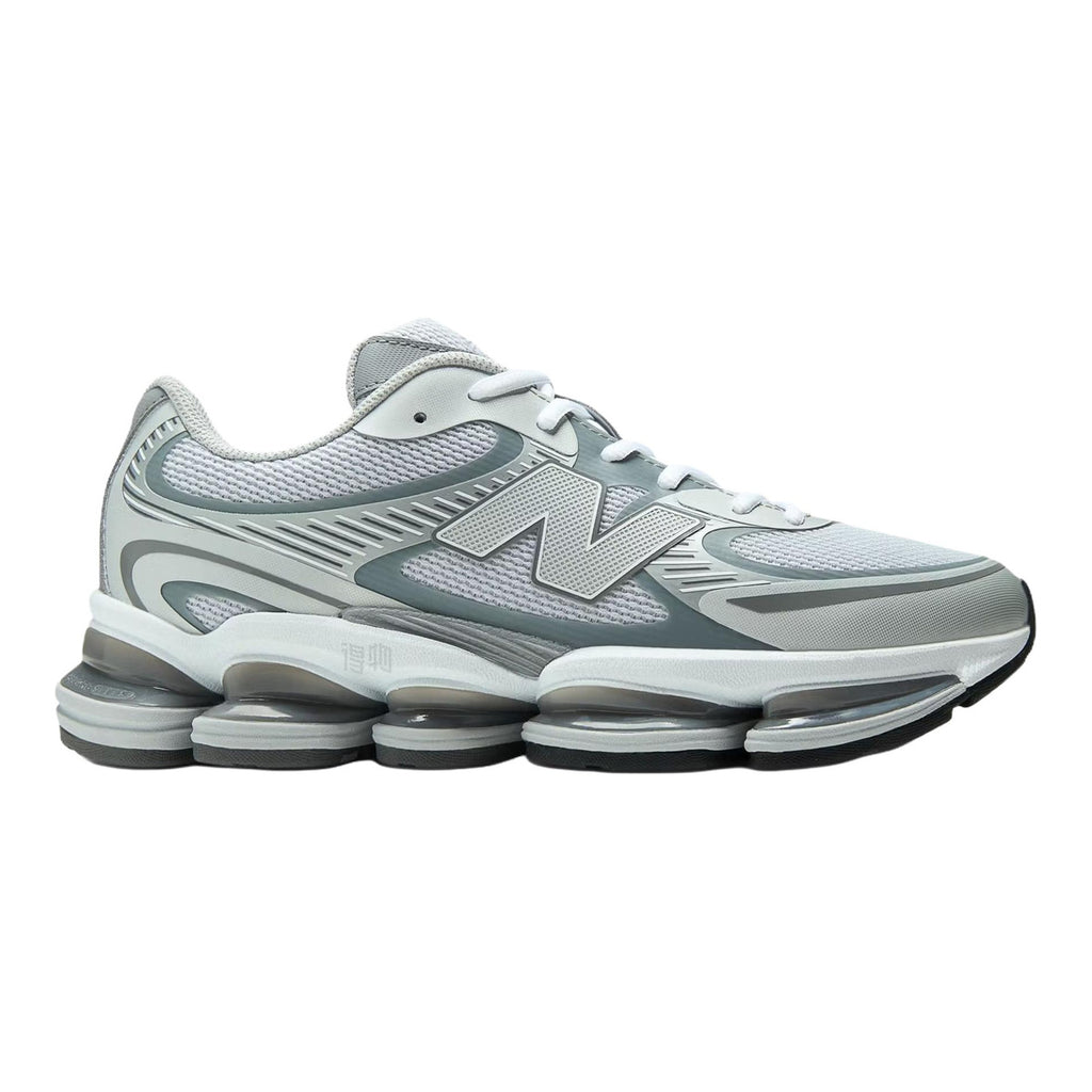 New Balance ABZORB 2000 Unisex Mesh Lifestyle Running Sneakers – White/Steel