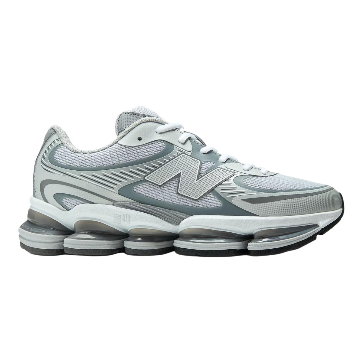 New Balance ABZORB 2000 Unisex Mesh Lifestyle Running Sneakers – White/Steel