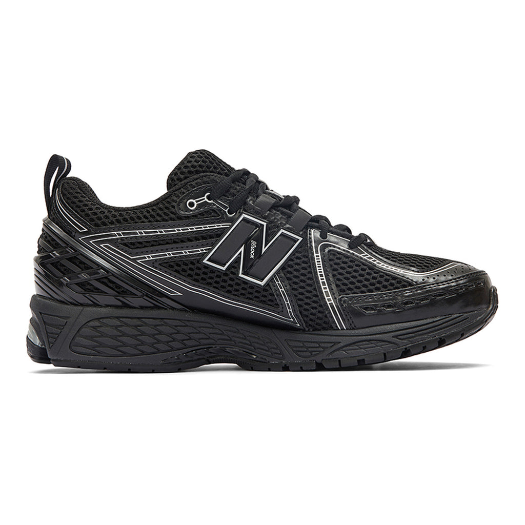 New Balance 1906R Unisex Mesh Lifestyle Running Sneakers – Black/Silver Metallic