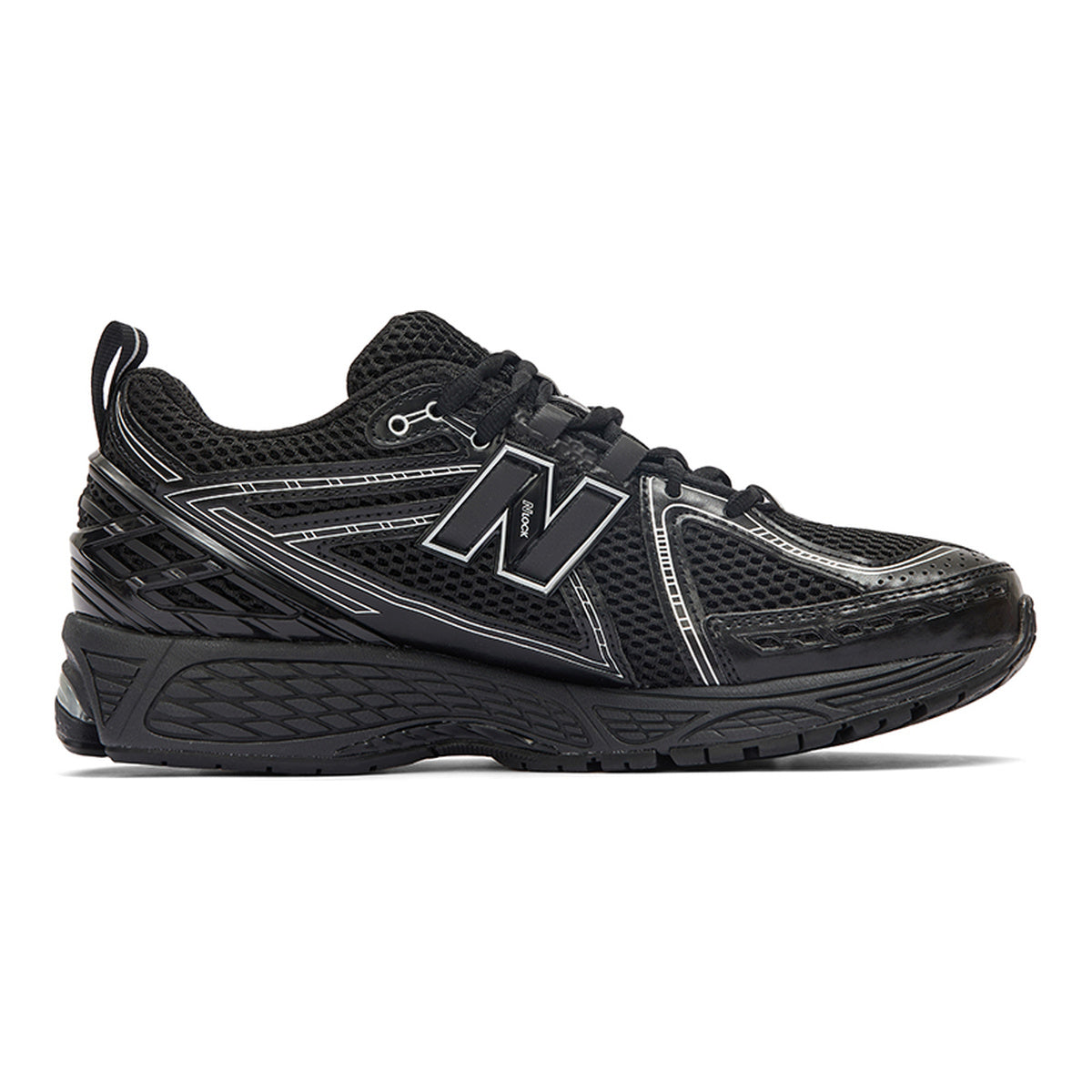 New Balance 1906R Unisex Mesh Lifestyle Running Sneakers – Black/Silver Metallic