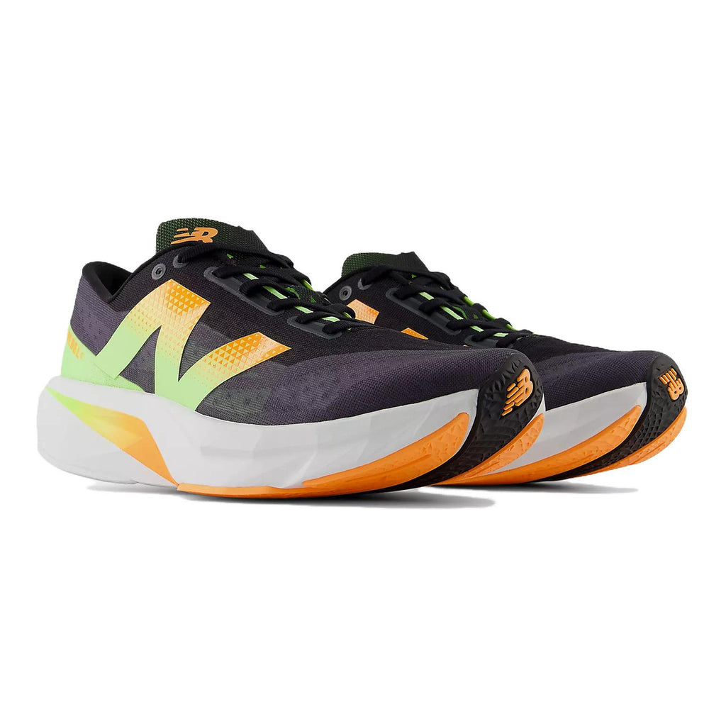 New Balance FuelCell Rebel v4 Unisex Lightweight Running Shoes – Black/Neon Citrus