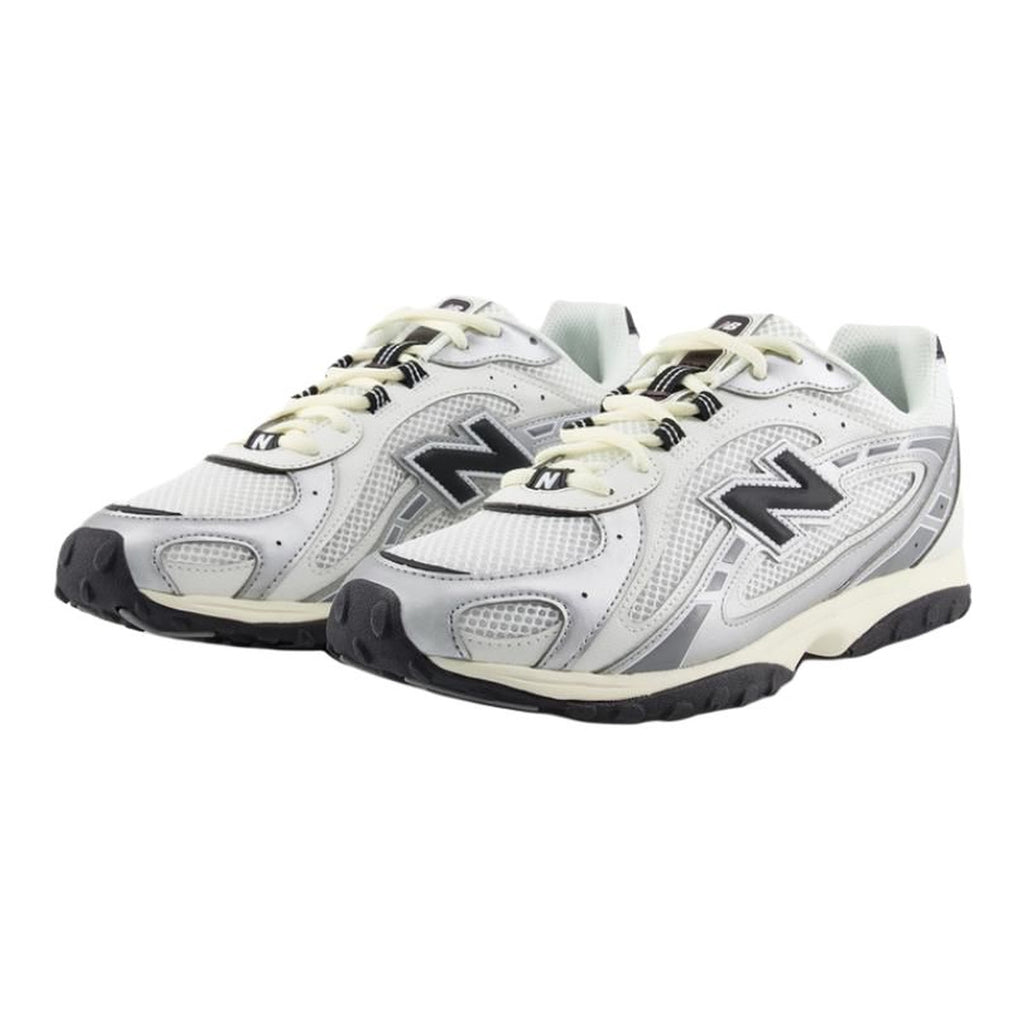 New Balance 204L Unisex Mesh Lifestyle Sneakers – White/Silver/Navy