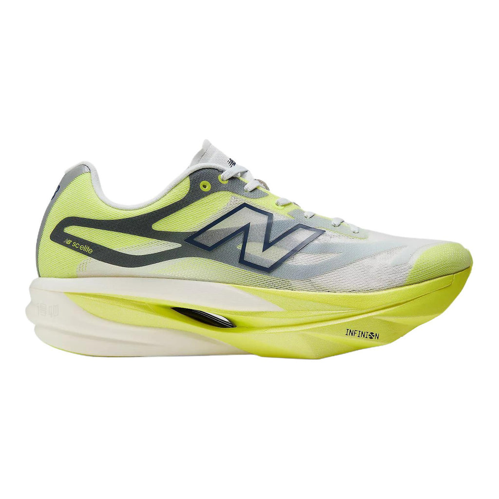 New Balance FuelCell SuperComp Elite v6 Carbon Running Shoes - White/Yellow