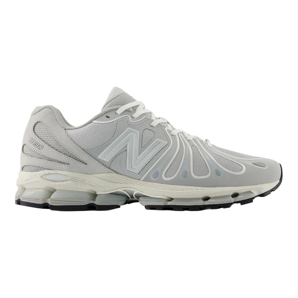 New Balance 1890 Unisex Mesh Lifestyle Running Sneakers – Concrete/Sea Salt