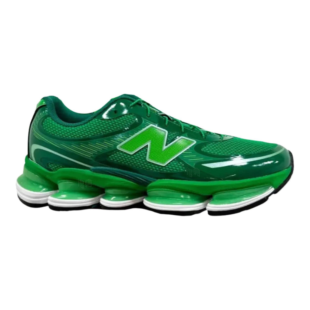 New Balance ABZORB 2000 Biblioteca Unisex Mesh Lifestyle Running Sneakers – Triple Green