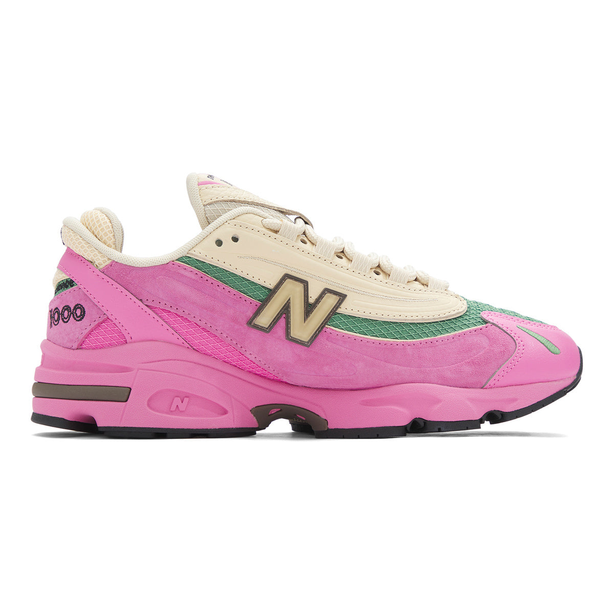 New Balance 1000 Unisex Lifestyle Sneakers - Pink/Beige