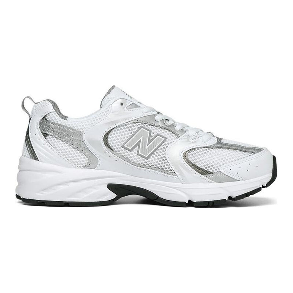 New Balance 530 Y2K Unisex Mesh Running Shoes – Silver/White