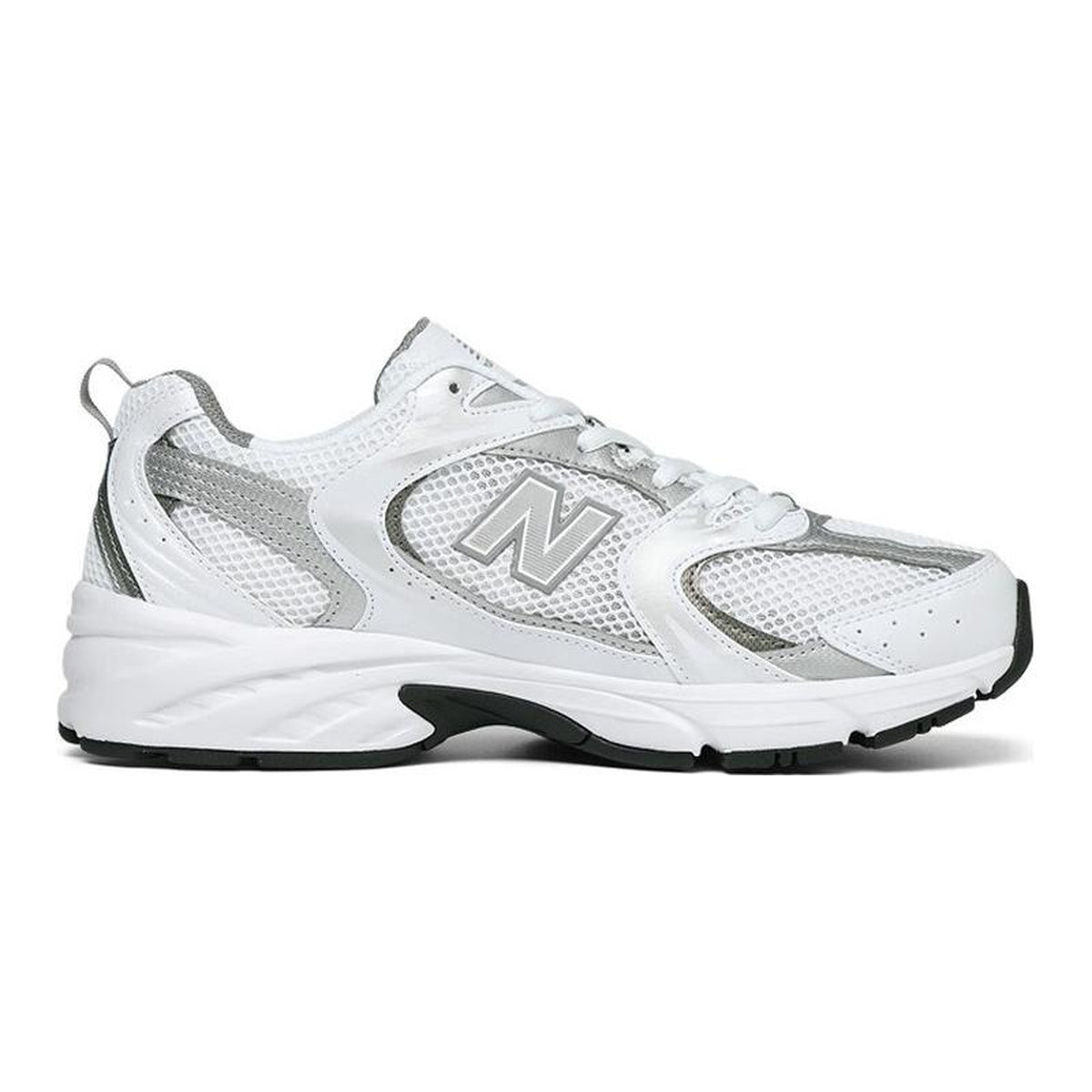 New Balance 530 Y2K Unisex Mesh Running Shoes – Silver/White