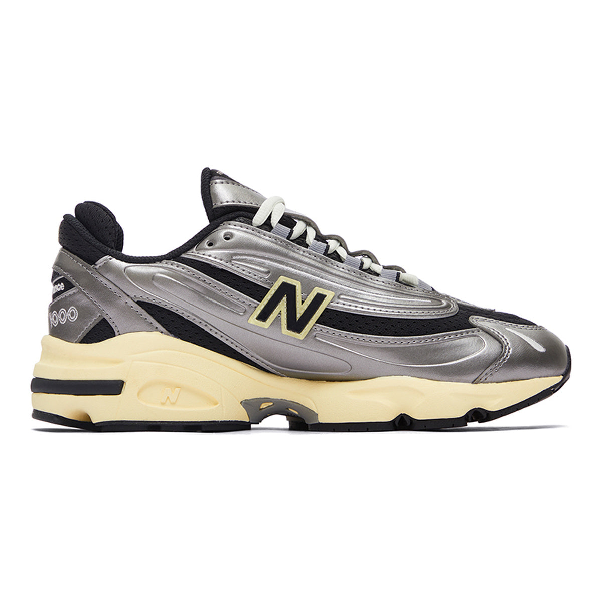 New Balance 1000 Y2K Unisex Running Shoes - Silver/Black