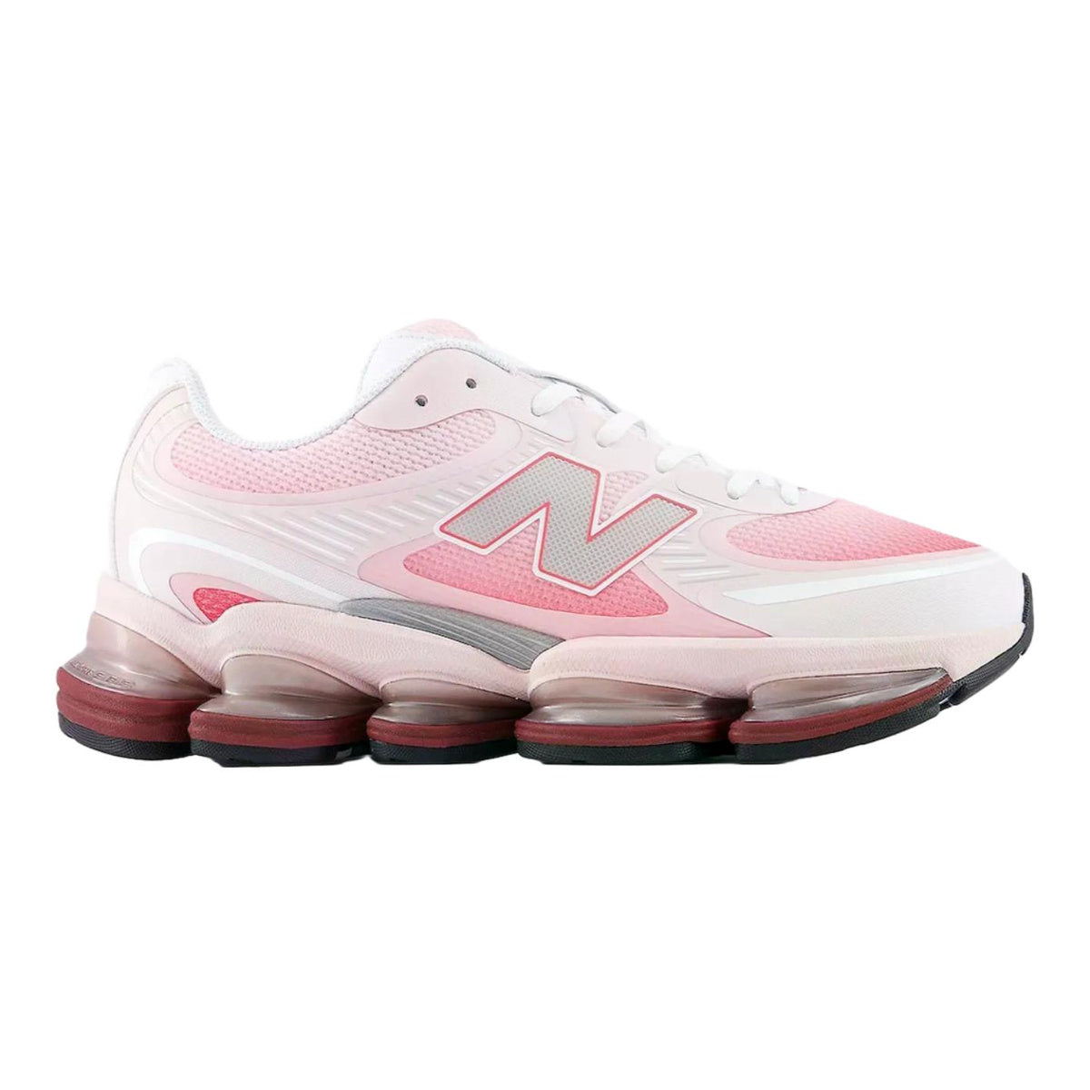 New Balance ABZORB 2000 Unisex Mesh Lifestyle Running Sneakers – White/Blossom Pink