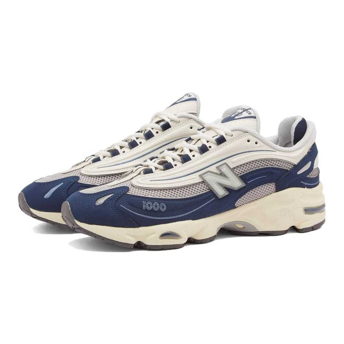 New Balance 1000 Unisex Lifestyle Sneakers - Blue/White