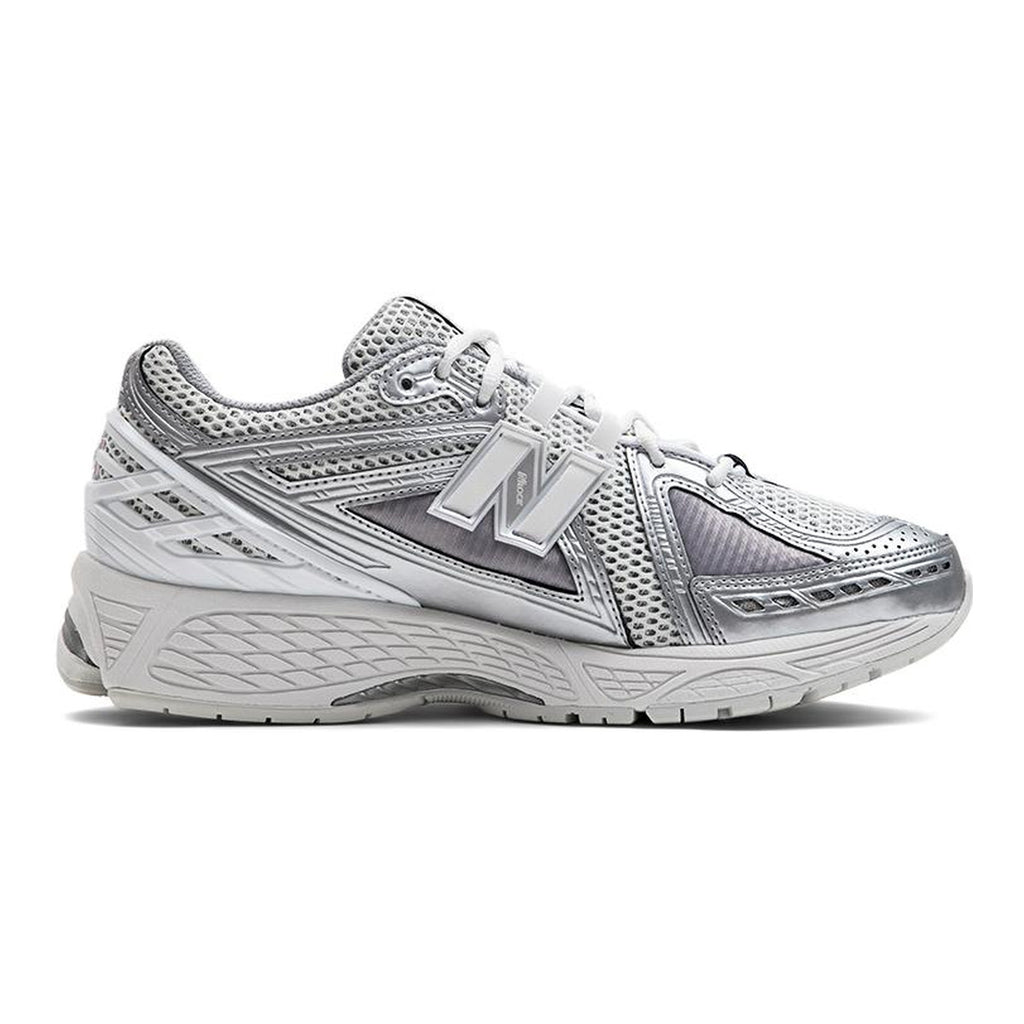 New Balance 1906R Unisex Mesh Lifestyle Running Sneakers – Silver Metallic/White