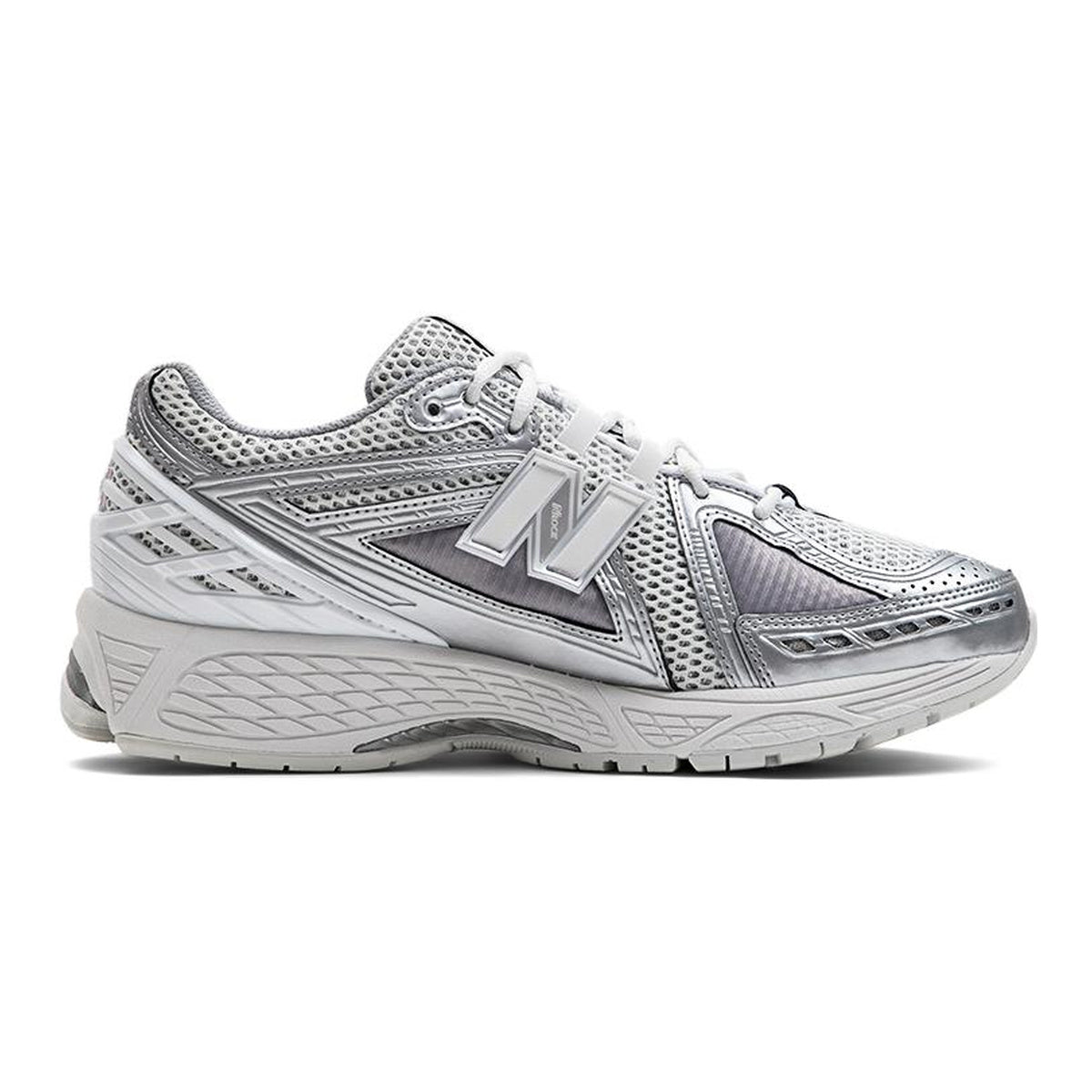 New Balance 1906R Unisex Mesh Lifestyle Running Sneakers – Silver Metallic/White