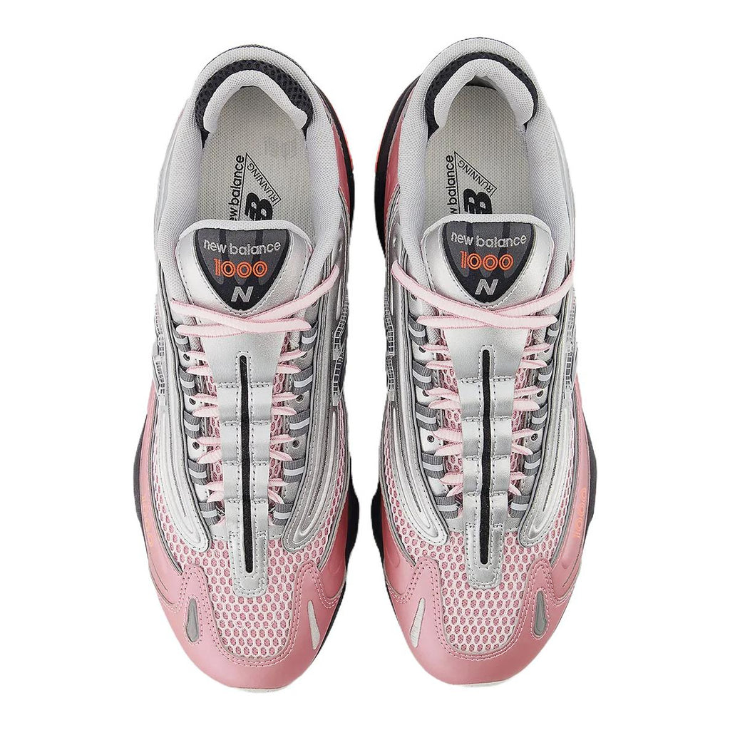 New Balance 1000 Unisex Leather Lifestyle Sneakers – Rose Pink/Silver/Coral