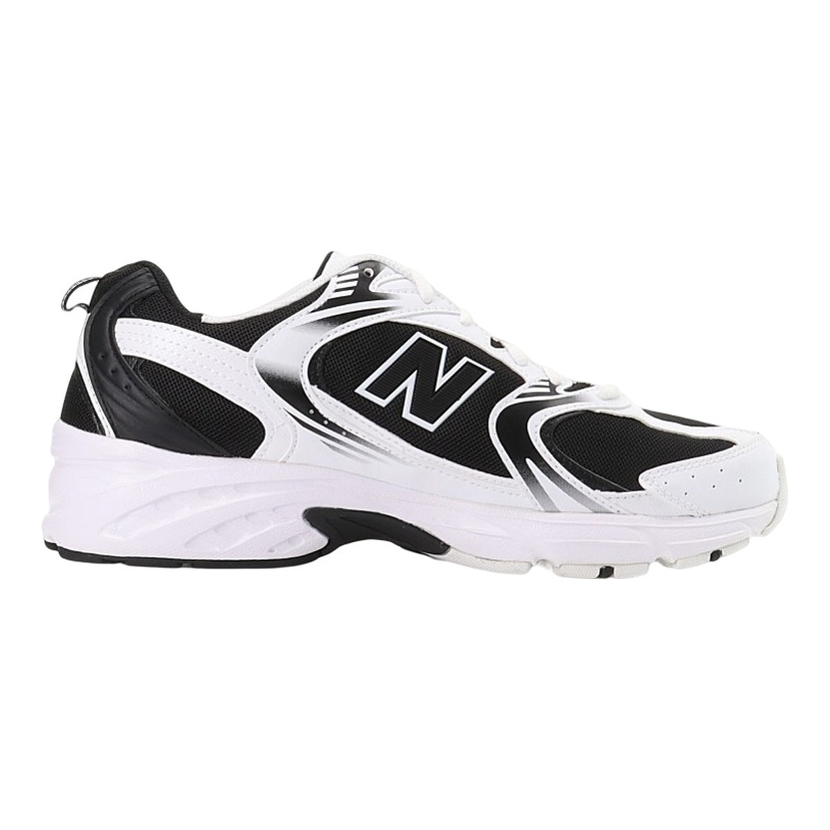 New Balance 530 Unisex Lifestyle Running Shoes – Black/White